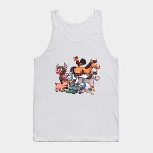 Farm Animals Tank Top